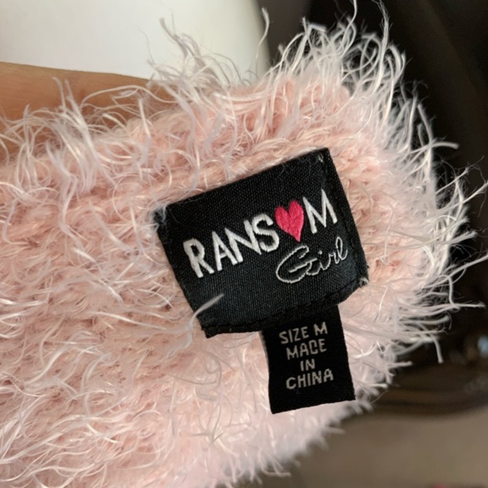 RASMON soft cardigan teddy bear eyelash knit - Picture 6 of 7